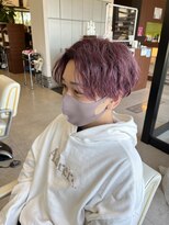 ヘアーアンドエステ ハラダ 滝ノ水店(Hair&Esthe Harada)&nbsp;ピンクアッシュ
