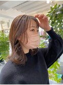 ミディアムレイヤーカット