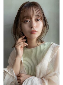 イルハバナ 渋谷(ill HAVANA) レイヤーカット/イヤリングカラー/透明感カラー