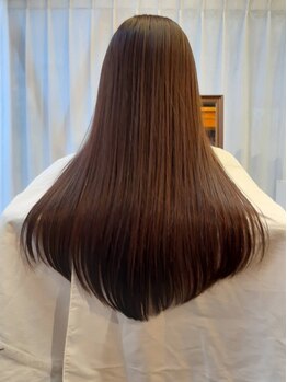 ルリエ(Relier)の写真/深層から輝く髪質ケアをご提供◎当店のトリートメントで魔法のようなツヤ髪に＊《新潟市中央区》
