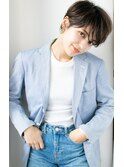 韓国白髪ぼかしハイライトベージュ縮毛矯正髪質改善白髪染め