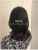チョビー 銀座(chobii) ミディアムパーマ/韓国パーマ/デジタルパーマ/くびれ/カヨ
