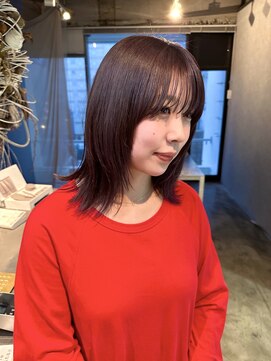 イトシテ 艶感ラベンダーカラー×顔まわりレイヤー　【鎌田　隆雅】