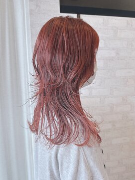 ヘアグレース レフア(hair grace Lehua) 赤色マッシュレイヤー