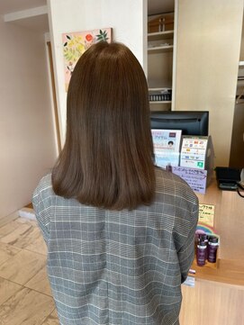 ビアンコカーロ 用賀店(Bianco caro) 育てるアッシュ/アッシュベージュ/ヘルシースタイル/30代40代