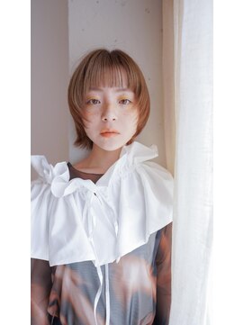 アオイ(aoi.) 薬院【aoi.】ショートボブ顔まわりレイヤー