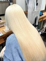 ロア 福岡天神本店(LORE) ダブルカラーベージュカラーケアブリーチカラーハイトーンカラー