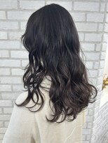 アッシュ 稲田堤店(Ash) ダークトーン×コテ巻き
