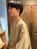 【韓国風のシルエットへ】カット＋ポイントダウンパーマ