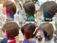 インナーカラーでさりげなくオシャレを楽しめる◎