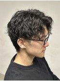 波巻きスパイラルパーマツイストスパイラルパーマシャドウパーマ