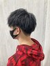 【学割U24】メンズ限定☆カット+眉カット(シャンプー無し)　￥2900