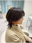 イヤリングカラー×オレンジ