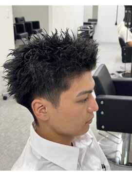 ブライト(BRIGHT) スパイキーショートスパイキーパーマ