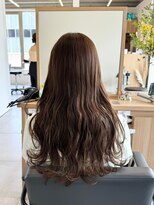 クラップス オル 金沢八景(CLAPS Ore)&nbsp;ミルクティーベージュダブルカラーケアミディアムボブパーマ