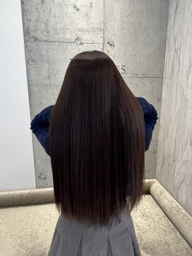 ロンドルピナス 小倉(Lond Lupinus) ブルーブラック/ワイドバング/美髪のススメ/外ハネボブ/北九州