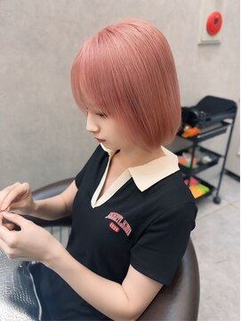 ロンド レア 天神大名店(Lond Le’a) ホワイトブロンド/イメチェンヘアスタイル/美髪のススメ/ボブ