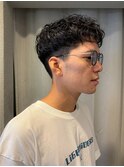 メンズショートパーマ