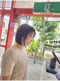 ワンレングスボブ