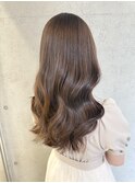 【関日葉里】まろやかベージュ