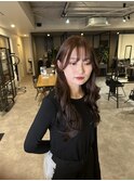 韓国風ヘアトレンドレイヤーカット
