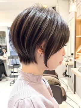 ボーテコンシェル 錦糸町(beaute concier) くびれショート/ショート/ショートボブ/ボブ/ハイライト