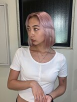 カンナ オーガニック ヘアデザイン(CANNA ORGANIC & HAIR DESIGN)&nbsp;ペールピンク×ボブ