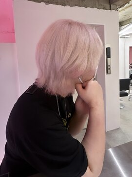 ダズリングディア(Dazzling Deer) ミルクティーベージュ/オリーブベージュ/メンズ/フェードカット