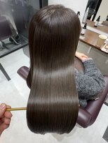 ライア 吉祥寺南口店(laia)&nbsp;ツヤ系グレージュカラーはカラーの知識と髪質改善の最高到達点