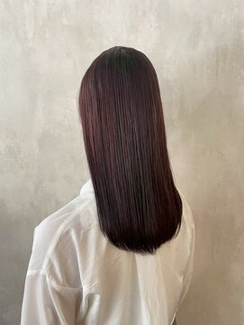 髪質改善/顔周りレイヤーカット/グレージュ[千葉/千葉駅]