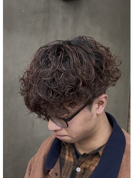 メンズギフト(men's GIFT) 刈り上げツーブロックシャドウパーマメンズマッシュ