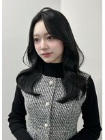 リッカ(LICCA)&nbsp;【RINA】黒染めを使わない寒色ブラックカラー