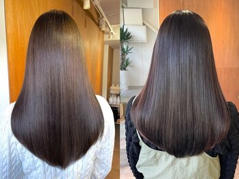 ユキ 八事(yukii)の写真/カラーを繰り返すほど美しく。ダメージを最小限に抑えた「美髪艶カラー」で、透明感と潤いを両立◇