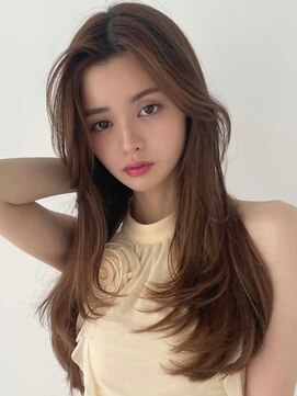 ヒュエ 表参道(Hue) ロングレイヤーカット似合わせカット大人ガーリー