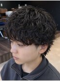 シャドウパーマ/ルーズパーマ/マッシュウルフ/千葉駅/メンズヘア