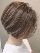 ノイ(noi)&nbsp;ショートボブ×３Dハイライト