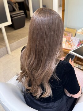 スペックホルダーミミ(Spec Holder mimi) デザインカラーシフォンベージュロング