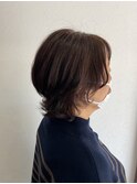 大人ショートパーマスタイル