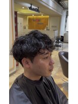 リゴ ヘアー(RIGO hair)&nbsp;無造作ツイストスパイラル×大人マッシュ