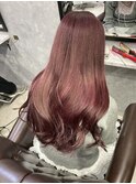 艶感ピンクカラー
