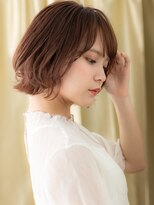 カバーヘア ブリス 戸田公園西口店(COVER HAIR bliss)&nbsp;斜めバングクラゲカットウルフパーマ外ハネボブ30代X戸田公園
