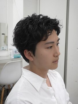 バイフィフス 原宿/表参道(by fifth) ルーズショートルーズパーマニュアンスパーマ大人メンズヘア