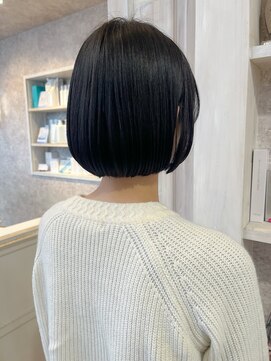 キャアリー(Caary) 福山美容室Caaryボブ髪質改善ミニボブ艶髪内巻き20代30代40代