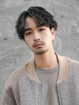 バイフィフス 原宿/表参道(by fifth)&nbsp;シャドウパーマルーズパーマスパイラルパーマセンターパート