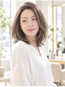 ディアス(DIAS)の写真/【Rカラー+Rシステムトリートメント￥7000★】艶とハリコシを与え、補修しながら染め上げる"魅惑のカラー"♪