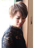 【amule hair】ショート×刈り上げ/30代/40代/50代