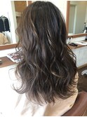 根元白髪染め+オシャレ染めミックスカラー♪