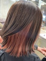 リルア 博多(LIRUA)&nbsp;アッシュピンクのインナーカラー