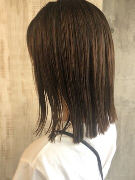 エンド(END) キリッパ２０代３０代４０代小顔ミディアム外ハネボブアッシュ