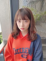 サロンドミルク 原宿(salon de MiLK)&nbsp;【salon de MiLK 原宿】ミディアム×モカベージュ